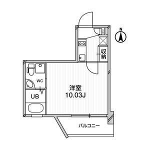 URBAN FLATS江坂の間取り