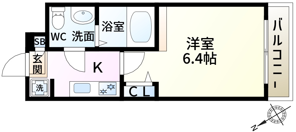 CREVISTA新小岩　(クレヴィスタ)の間取り