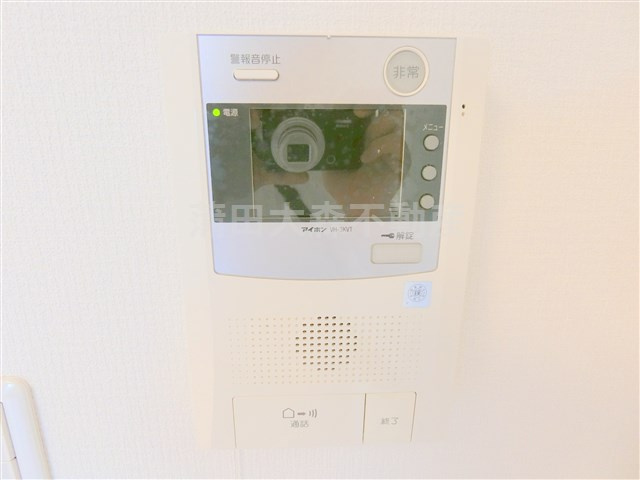 クレイシア池上リフィールの設備|TVモニター付オートロック　インタ―ホン