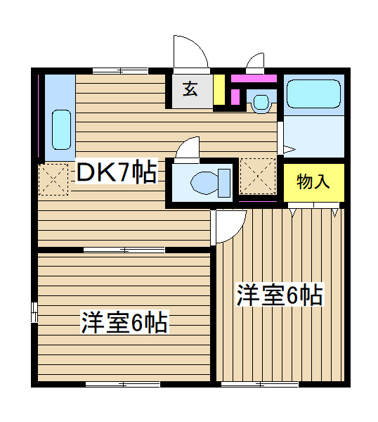 STコーポの間取り|STコーポ　間取り