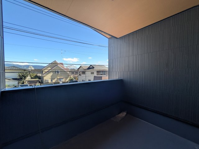 ＼新築モデルハウス／　好評販売中！三島市清住町１期　１号邸のバルコニー