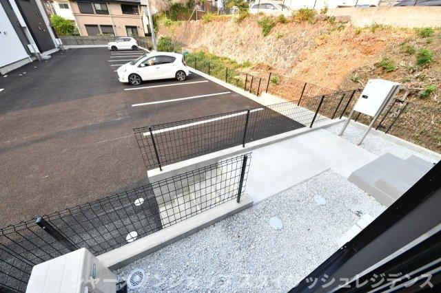 北九州市小倉北区霧ケ丘１丁目の一戸建てのバルコニー