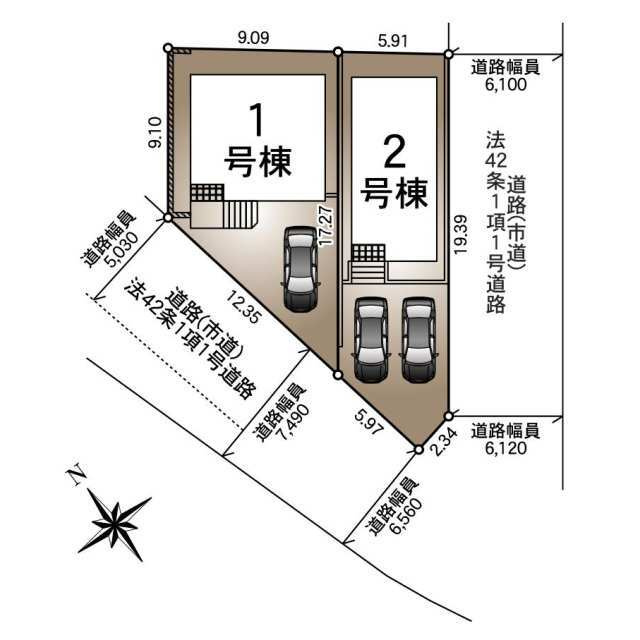 【区画図】