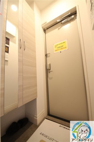 リコルド住吉の玄関