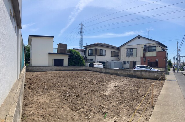 【外観】 | リナージュ前橋市朝日が丘町01期ー① | （建築前現地）