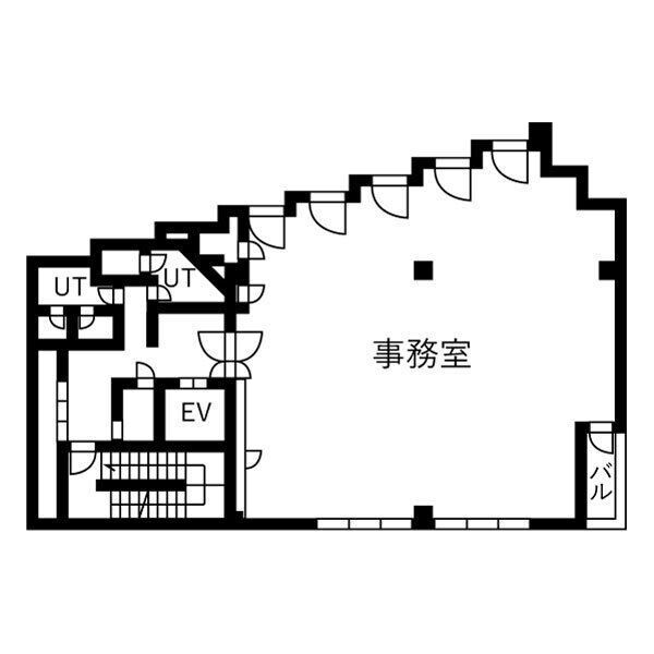 協和名駅ビル【　オフィスおすすめ　】の間取り