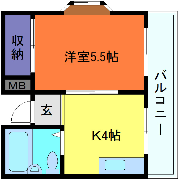 グランディアみなと六甲の間取り