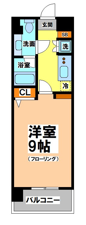 武蔵野市吉祥寺本町２丁目の賃貸マンションの間取り