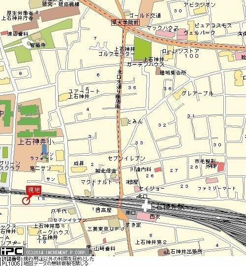 ライオンズマンション上石神井第三の地図