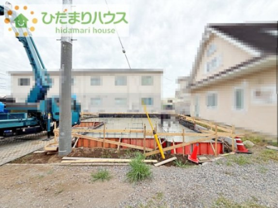 【外観】 | つくば市花畑3丁目25番　新築戸建　A号棟 | 9月4日撮影