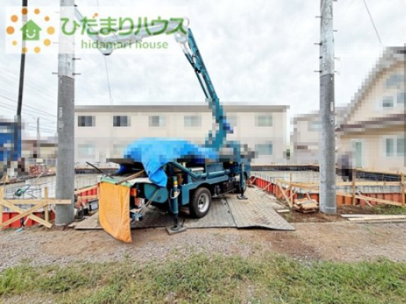 【駐車場】 | つくば市花畑3丁目25番　新築戸建　A号棟 | 9月4日撮影