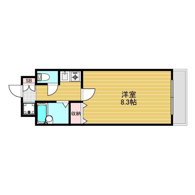 セブンハイツの間取り