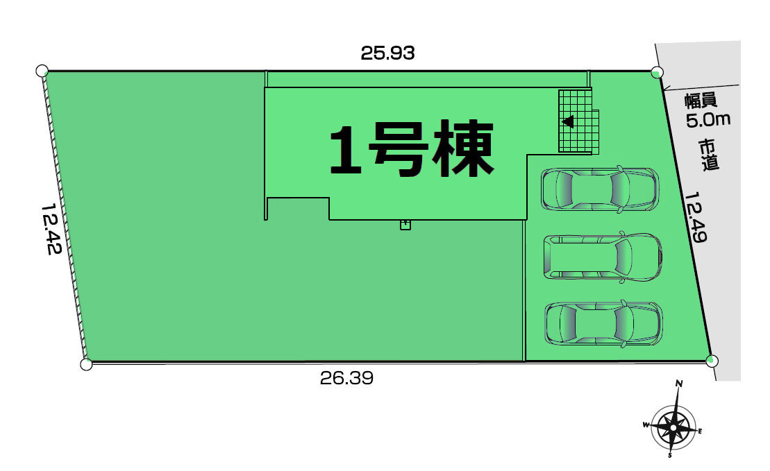 いろどりアイタウン高崎市箕郷町矢原26-P1-①の画像