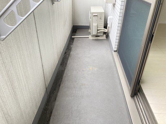 Rising pleace両国二番館のバルコニー