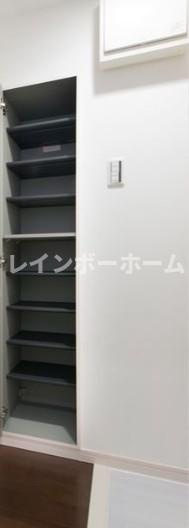 フラットの玄関
