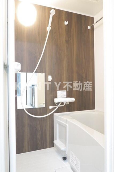 【浴室】 | Ｔ’ｓ　Ｃｕｏｒｅ馬込Ⅰ | 落ち着いた空間のお風呂です