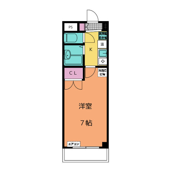 アイリスTAKEJIの間取り