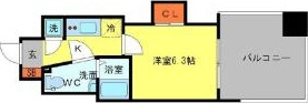 SERENiTE本町エコート（セレニテ本町エコート）　BRAVI不動産の間取り