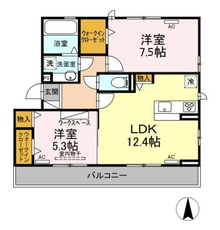 ルミエールの間取り