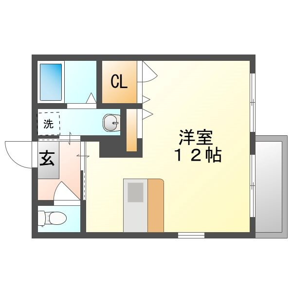 ディアスＫの間取り
