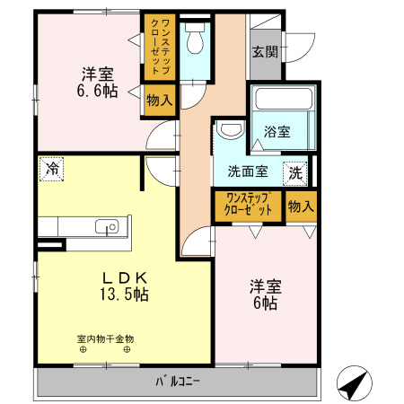 グラシアスの間取り