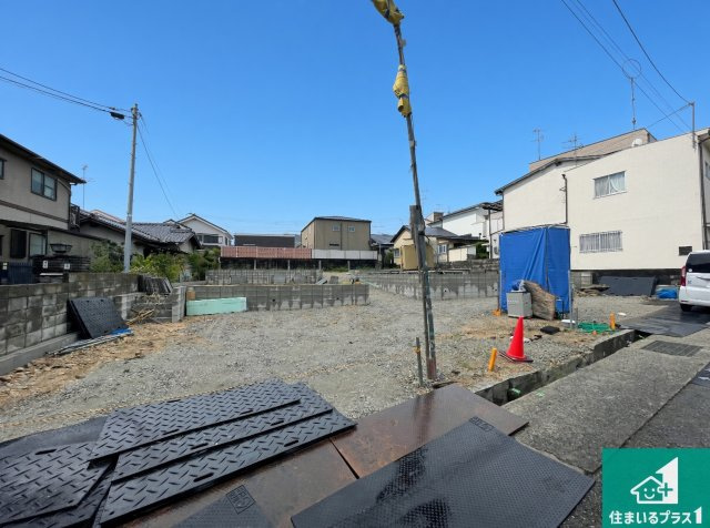 宝塚市中州　第1期　新築一戸建ての外観|周辺は落ち着いた街並みの住宅地！子育てがしやすい住環境です！まだ未完成ですが、現地でしかわからない事もございます。是非一度ご覧ください。