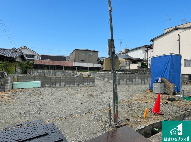 宝塚市中州　第1期　新築一戸建ての外観|周辺は落ち着いた街並みの住宅地！子育てがしやすい住環境です！まだ未完成ですが、現地でしかわからない事もございます。是非一度ご覧ください。