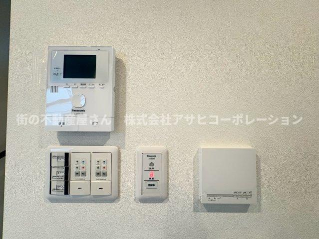 須磨区青葉町１丁目　新築戸建ての防犯設備