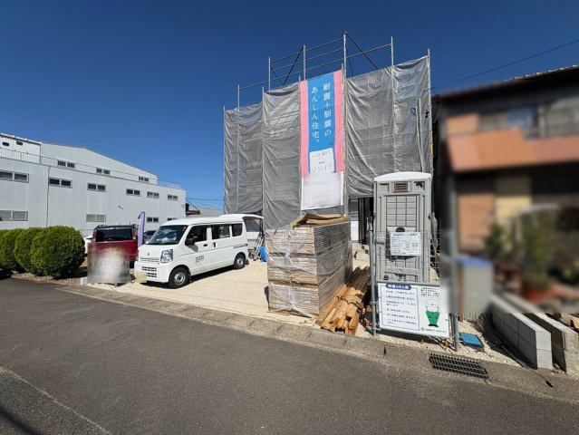 クワイエ　各務原市鵜沼川崎町第３　全１区画分譲の外観|「現地（2026年10月8日）撮影」　
■全体写真　
■ヤマダ不動産　株式会社リライフ　
