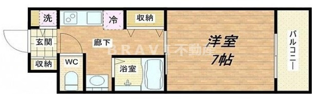 レジデンス大阪城前　BRAVI不動産の間取り|【レジデンス大阪城前】間取り