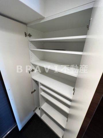 レジデンス大阪城前　BRAVI不動産の収納|【レジデンス大阪城前】シューズボックス