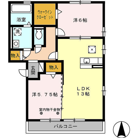 メープルハウスの間取り