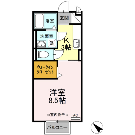 メゾン富貴の間取り