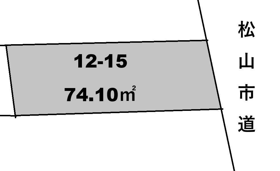 柳井町2丁目土地の土地図