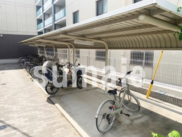 プルミエ　Ⅲのその他共用部分|駐輪場です☆