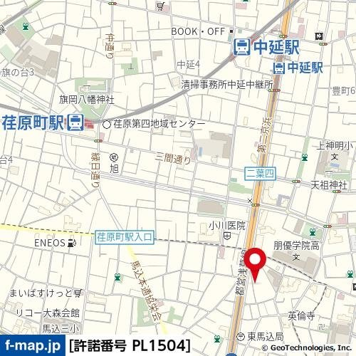 ＲＡＭＳ馬込の地図
