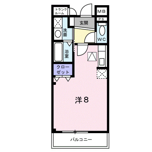 【間取り】 | エレガンテフィールドⅠ