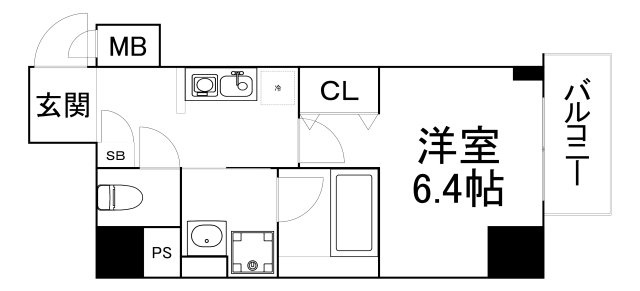 【間取り】 | フォレステージュ北堀江