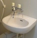 プラシス門前中町の洗面所