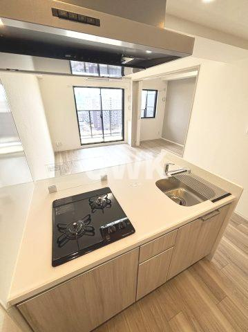 名古屋市北区金城２丁目の賃貸マンションのキッチン