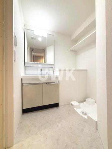 名古屋市北区金城２丁目の賃貸マンションの洗面所