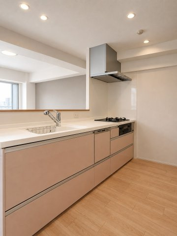 ファミールハイツ北大阪2号棟のキッチン|きれいなキッチンです