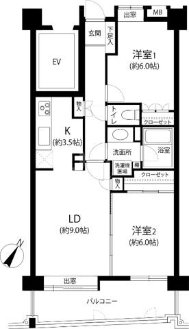 【間取り】 | 浄水通りパーク･ホームズ