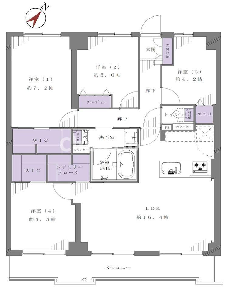 朝日シティパリオ東向島の間取り|10階部分・南東向きにつきまして日当たり・通風・眺望良好。新規リノベーションマンション。安心のアフターサービス保証付きですのでご購入後も安心して暮らせます。