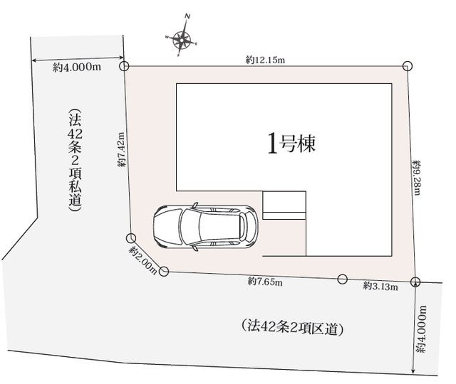 中野区大和町4丁目　新築戸建の区画図|区画図

現地ご見学希望・資料請求などお気軽にお問い合わせ下さい！
03-5990-5201
