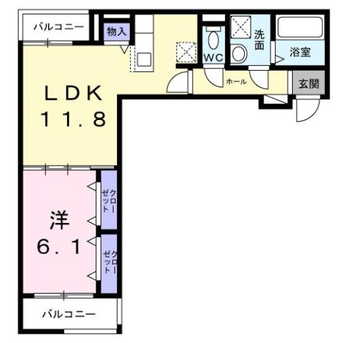 【間取り】 | ウィンフィールド博多南