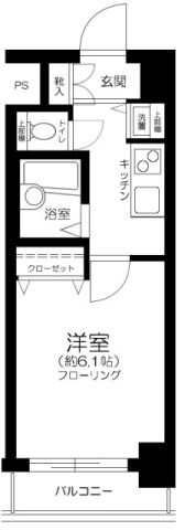 パークウェル池袋の間取り|間取りです。