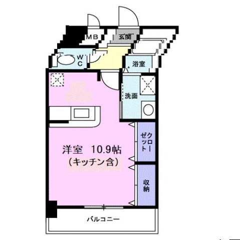 カーサ　グランデの間取り