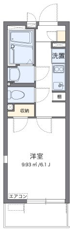 クレイノ与野本町の間取り|代表的な間取のため実際の間取とは異なる場合があります