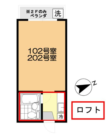 iSメゾン西船橋の間取り